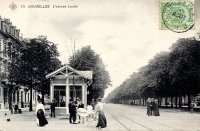 postkaart van Brussel L'avenue Louise