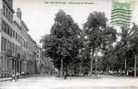 postkaart van Brussel Boulevard de Waterloo