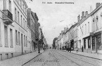 carte postale ancienne de Uccle Chaussée d'Alsemberg