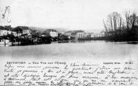 carte postale ancienne de Watermael-Boitsfort Une vue sur l'étang