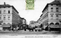 postkaart van Brussel Rue de Namur