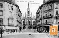 carte postale ancienne de Ixelles L'Eglise Saint-Boniface