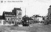 carte postale de Evere Place de la Paix