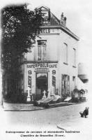 postkaat van  Café Henri Poels. kerkhoflaan 15.