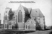 carte postale de Evere Eglise St-Joseph - Chaussée de Louvain