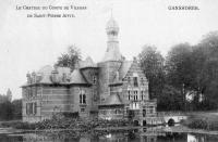 postkaart van Ganshoren Château du comte de Villegas (château de Rivieren)