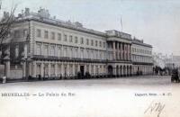 carte postale de Bruxelles Le Palais du Roi