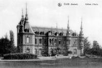 carte postale ancienne de Uccle Château d'Uccle
