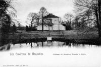 carte postale ancienne de Uccle Château de Monsieur Woeste à Uccle