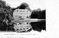 carte postale ancienne de Uccle Le Château de Monsieur Balser