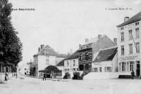 carte postale ancienne de Uccle Rue Neerstalle (actuelle rue de Stalle vers la Chapelle)