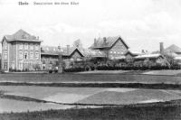 carte postale ancienne de Uccle Sanatorium des Deux Alice (rue Groeselenberg)