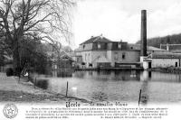 postkaart van Ukkel Le moulin blanc (Moulin Herinckx)
