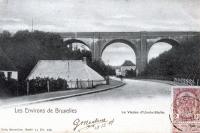 carte postale ancienne de Uccle Le Viaduc d'Uccle Stalle