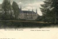 carte postale ancienne de Uccle Château de Monsieur Allard