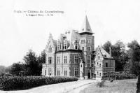 carte postale ancienne de Uccle Château du Croeselenberg