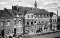 carte postale ancienne de Clabecq Hôtel des aciéries