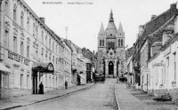 carte postale ancienne de Bonsecours Institut Voet et l'église.