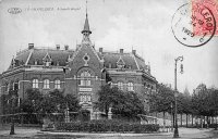 carte postale ancienne de Charleroi Athenée Royal