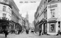 carte postale ancienne de Mons Grand' Rue