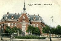 carte postale ancienne de Charleroi Athénée Royal