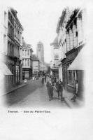 carte postale ancienne de Tournai Rue du Puits-l'eau