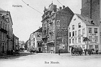carte postale ancienne de Verviers Rue Xhavée