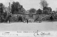 carte postale ancienne de Verviers L'Escalier de la chic-chac