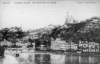 carte postale ancienne de Esneux Château de Fy - Vue prise de la Lèche