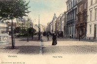 carte postale ancienne de Verviers Place Verte