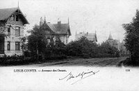 carte postale de Liège Cointe - Avenue des ormes