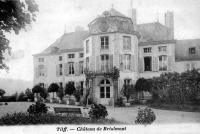 carte postale ancienne de Tilff Château de Brialmont