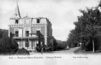 carte postale ancienne de Spa Boulevard Marie-Henriette. Château Bolette