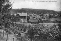 carte postale ancienne de Spa Vue générale prise de la route de Greppe