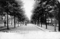 carte postale ancienne de Spa Avenue du Mateau