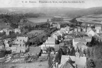 carte postale ancienne de Esneux Panorama du Mont, vue prise du château Le Fy