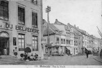 carte postale ancienne de Malmedy Rue la Vaux