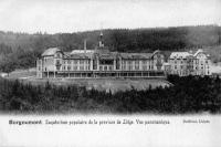 postkaart van La Gleize Borgoumont - Sanatorium populaire de la province de Liège. Vue panoramique