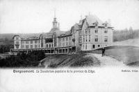 postkaart van La Gleize Borgoumont - Sanatorium populaire de la province de Liège