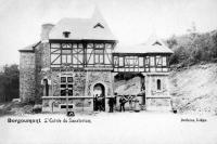 postkaart van La Gleize Borgoumont - L'entrée du Sanatorium