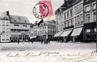carte postale ancienne de Hasselt Grand'Place