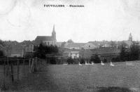 carte postale ancienne de Fauvillers Panorama