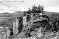 carte postale ancienne de Laroche Vieux Château, vue de derrière