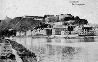 carte postale de Namur Le Grognon