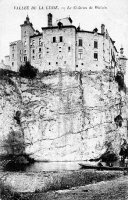 carte postale ancienne de Dinant Vallée de la Lesse - Le Château de Walzin