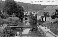 carte postale ancienne de Yvoir Vallée du Bocq