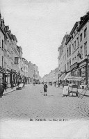 carte postale de Namur La rue de Fer