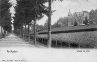 carte postale ancienne de Rochefort Route de Han carte postale ancienne de Rochefort Route de Han