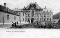 carte postale de Namur Caserne d'Infanterie