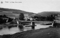 carte postale ancienne de Vresse-sur-Semois Le Village. Pont de Laforêt